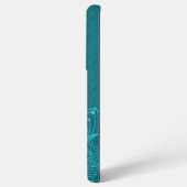 Coque Samsung Galaxy Modèle de mandala bleu (Verso Horizontal)