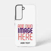 COQUE SAMSUNG GALAXY MODÈLE DE TEXTE D'IMAGE BLANCHE SIMPLE MODERNE (Verso)