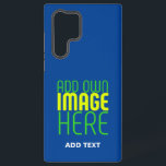 COQUE SAMSUNG GALAXY MODÈLE DE TEXTE D'IMAGE BLEU MODERNE MODIFIABLE<br><div class="desc">IL S'AGIT D'UNE CONCEPTION ADAPTÉE AUX CLIENTS.VOUS POUVEZ CHANGER,  REdimensionner OU AJOUTER LOGO,  PHOTO,  TEXTE ET COULEURS COMME VOUS VOULEZ.MERCI.</div>