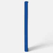COQUE SAMSUNG GALAXY MODÈLE DE TEXTE D'IMAGE BLEU MODERNE MODIFIABLE (Côté gauche)