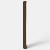 COQUE SAMSUNG GALAXY MODÈLE DE TEXTE D'IMAGE BROWN SIMPLE MODERNE (Côté gauche)