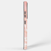 Coque Samsung Galaxy Modèle Fleurs Filigree Peach Peach Pink Spirals (Côté droit)