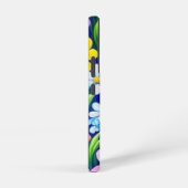 Coque Samsung Galaxy Modèle floral coloré (Côté droit)