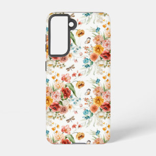 Coque Samsung Galaxy Modèle floral du jardin