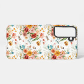 Coque Samsung Galaxy Modèle floral du jardin (Verso Horizontal)