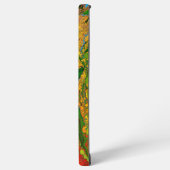 Coque Samsung Galaxy Modèle floral Ebru Marbling (Côté gauche)