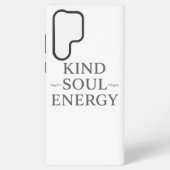 Coque Samsung Galaxy Modern Zen Positive Energy Quote (Verso)