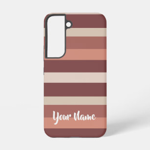 Coque Samsung Galaxy Moderna Linear Antique Rose & Copper sur mesure