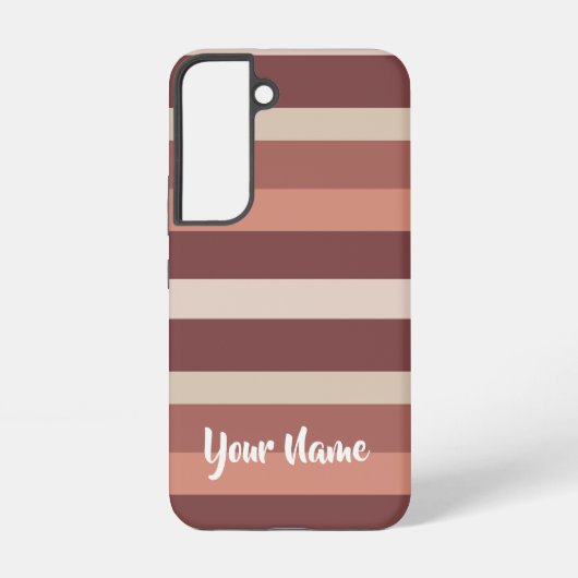 Coque Samsung Galaxy Moderna Linear | Antique Rose & Copper sur mesure (Verso)