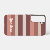 Coque Samsung Galaxy Moderna Linear | Antique Rose & Copper sur mesure (Verso Horizontal)