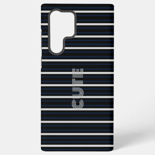 Coque Samsung Galaxy Moderne Cute strié