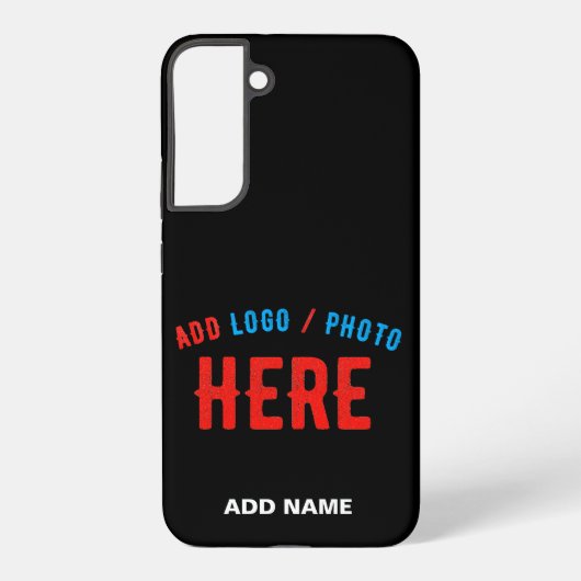 COQUE SAMSUNG GALAXY MODERNE ET MODERNE PERSONNALISABLE NOIR VÉRIFIÉ (Verso)