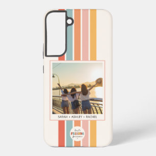 Coque Samsung Galaxy Moderne Meilleur Amis Pour Retro Photo personnalis