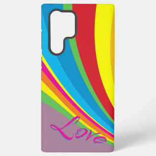 Coque Samsung Galaxy Mois des Fiertés - Amour Arc-en-Ciel
