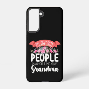 Coque Samsung Galaxy Mon peuple favori m'appelle la fête des mères de g