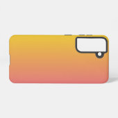 Coque Samsung Galaxy Monogram Pinkyellow tendance (Verso Horizontal)