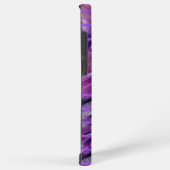 Coque Samsung Galaxy Monogramme Abstrait violet Coque-mat noir (Côté droit)