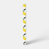 Coque Samsung Galaxy Monogramme Citron Citrus Nom (Côté gauche)