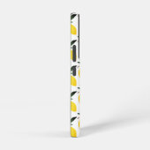 Coque Samsung Galaxy Monogramme Citron Citrus Nom (Côté droit)