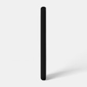 Coque Samsung Galaxy Monogramme classique noir minimal (Côté gauche)