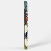 Coque Samsung Galaxy Monogramme de papillons vintages (Côté droit)