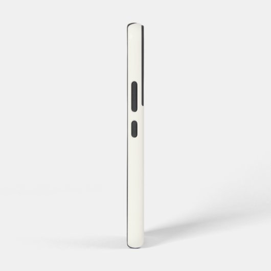 Coque Samsung Galaxy Monogramme de script d'or ivoire moderne (Côté droit)