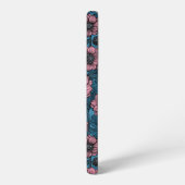 Coque Samsung Galaxy monogramme des mères roses (Côté gauche)