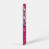 Coque Samsung Galaxy Monogramme des torsades roses fractales (Côté droit)