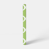 Coque Samsung Galaxy Monogramme Élégant Vert (Côté gauche)