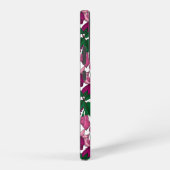 Coque Samsung Galaxy monogramme Fuchsia (Côté droit)