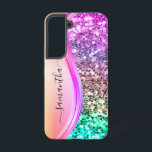 Coque Samsung Galaxy Monogramme manuscrit Iridescente Parties scintilla<br><div class="desc">Le design est une photo et les coques ne sont pas faits avec de la parties scintillant, des paillettes, des métaux ou des bois. Cette conception est également disponible sur d'autres modèles de téléphone. Choisissez Type de périphérique pour voir d'autres iPhone, Samsung Galaxy ou coques Google. Certains styles peuvent être...</div>