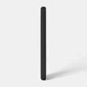 Coque Samsung Galaxy Monogramme moderne noir et gris (Côté gauche)