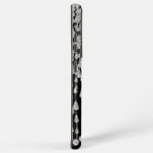 Coque Samsung Galaxy Monogramme Parties scintillant Icicules Glam (Côté droit)