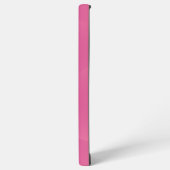 Coque Samsung Galaxy Monogramme rose rustique Turquoise (Côté gauche)