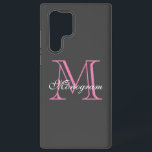 Coque Samsung Galaxy Monogramme Samsung Galaxy S22 Ultra Coque<br><div class="desc">Monogramme Samsung Galaxy S22 Ultra Coque</div>
