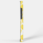 Coque Samsung Galaxy Monstera - Citron jaune et blanc (Côté droit)