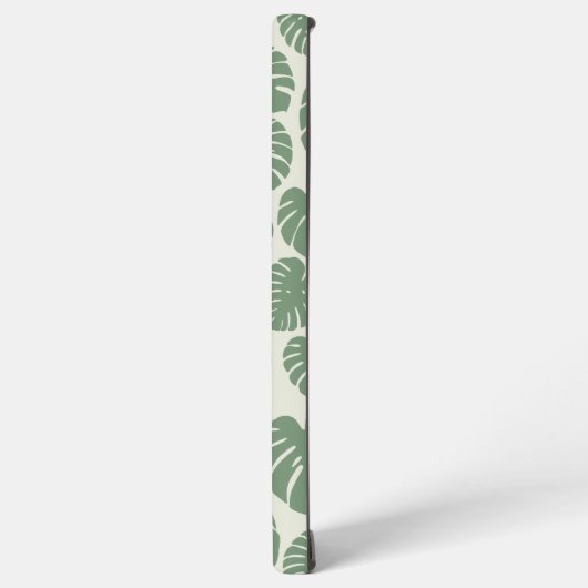 Coque Samsung Galaxy Monstera - Vert (Côté gauche)