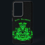 Coque Samsung Galaxy Monstre de flamme dans le ciel étoilé<br><div class="desc">Monstre de flamme dans le ciel étoilé,  peinture numérique par Krisi ArtKSZP >>> Plus de produits dans Catégorie de magasin >>> Halloween >>> Monstre de flamme dans le ciel étoilé</div>