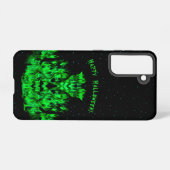 Coque Samsung Galaxy Monstre de flamme dans le ciel étoilé (Verso Horizontal)