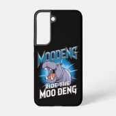 Coque Samsung Galaxy MOO DENG Hippo Ride Le MOO DENG (Verso)