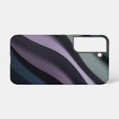 Coque Samsung Galaxy Moody Purple et Black Minimal Design (Verso Horizontal)