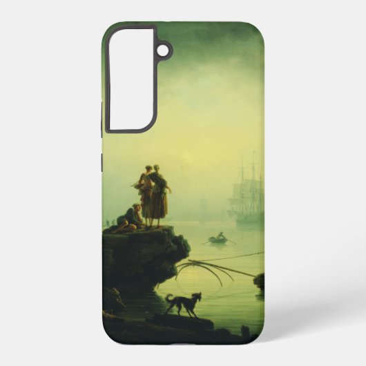 Coque Samsung Galaxy Morning Fog at sea by Joseph Vernet (Verso)