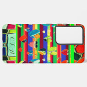 Coque Samsung Galaxy Mosaïque Abstraite ultra amusante (Côté gauche)