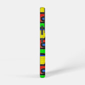 Coque Samsung Galaxy Mosaïque artisanale, Peinture Barcelone Tilles (Côté droit)