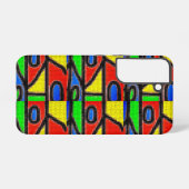 Coque Samsung Galaxy Mosaïque artisanale, Peinture Barcelone Tilles (Verso Horizontal)