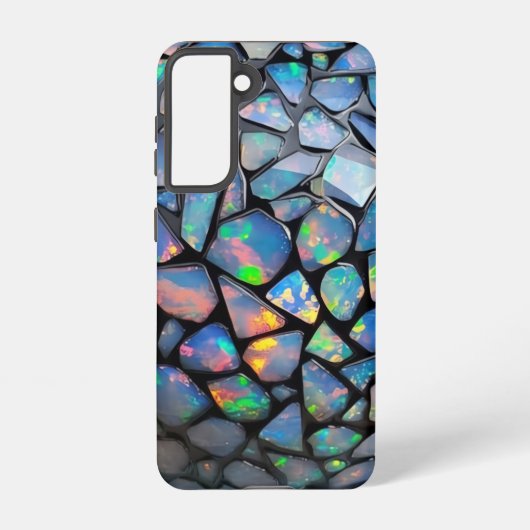 Coque Samsung Galaxy Mosaïque d'opale1 (Verso)