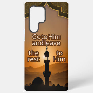 Coque Samsung Galaxy Mosquée islamique de coucher de soleil Samsung Coq