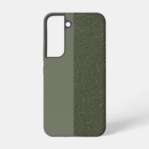 Coque Samsung Galaxy Moss Green Split Galaxy S22 Coque