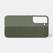Coque Samsung Galaxy Moss Green Split Galaxy S22 Coque (Verso Horizontal)