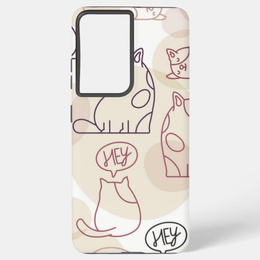Coque Samsung Galaxy Motif (Verso)